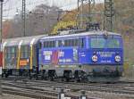 1042 520  40 Jahre Eisenbahnkurier  mit Sonderzug in Gremberg im Nov. 09