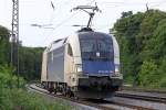 Die ES 64 U2-066 der WLB in Duisburg Neudorf am 25,05,10