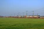 241.002 und 241.xxx mit einem Gterzug Richtung Sden am  12.11.11 in Neumnster Gartenstadt