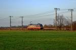 Am 28.11.11 passierte 242.516  Ferdinand  Lz die Gegend um den B Stoverseegen in Neumnster