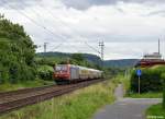 482 006-4 mit dem AKE Sonderzug von Bacharach nach Aachen am 22.06.2013 bei Bonn-Limperich.