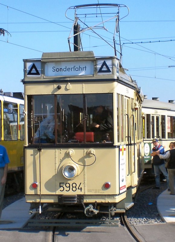 Tw 5984 in der Schleife Falkenberg, 2008