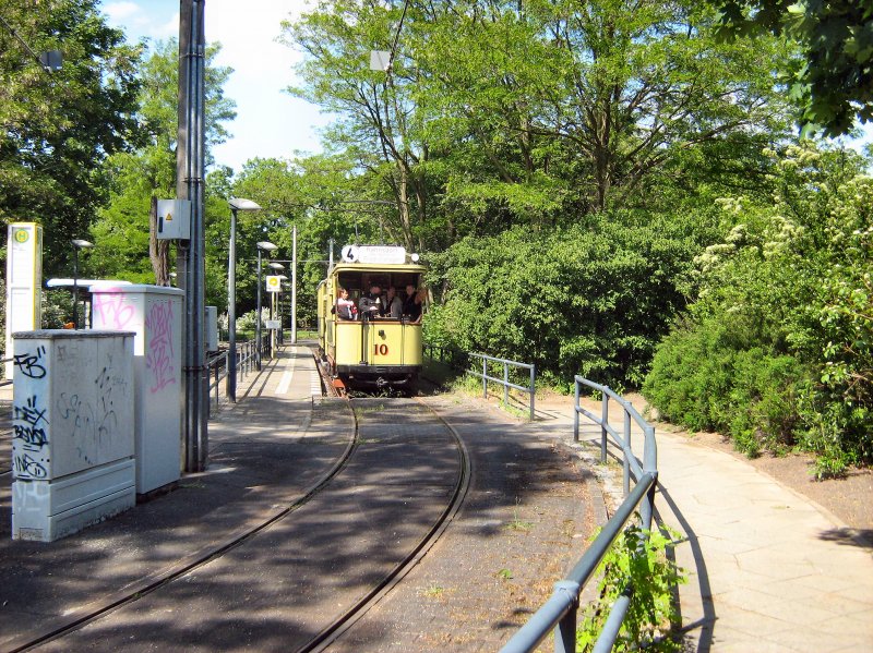 Vor der Abfahrt nachrahnsdorf (Waldschenke), 10.5.2009