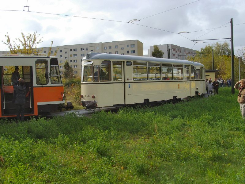 Wendeschleife Hohensch�nhausen, Zingster Strasse - Berlin Oktober 2009